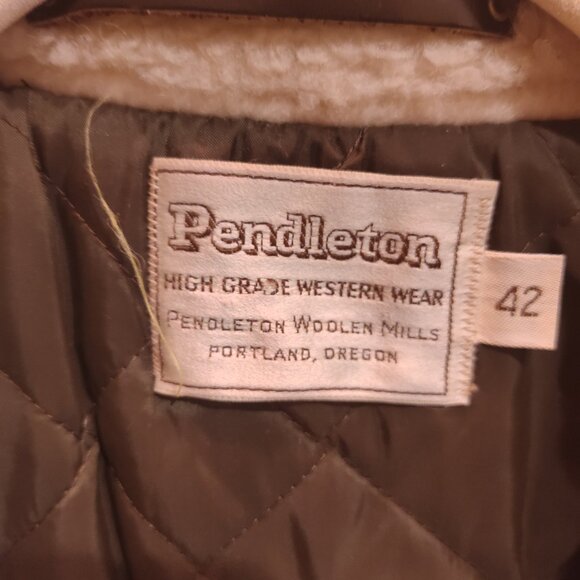 Pendleton Vintage High Grade Western Wear Coat 1970's - Picture 5 of 10